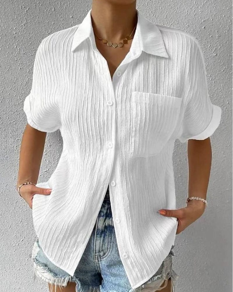 EP | Chemise unie confortable et élégante