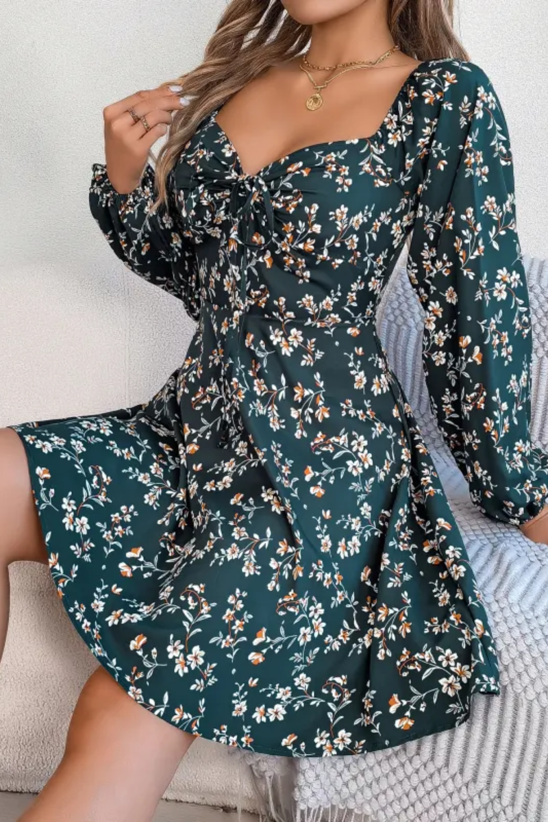 EP | Women's fleuri A-ligne robe