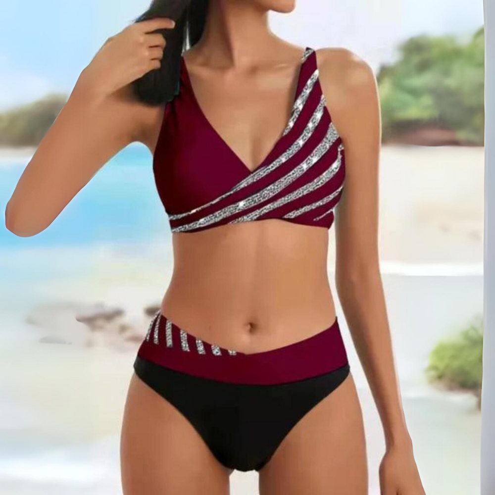 ND | Bikini élégant taille basse
