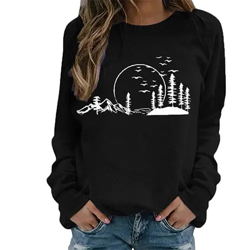 ND | T-shirt d'hiver moderne et confortable