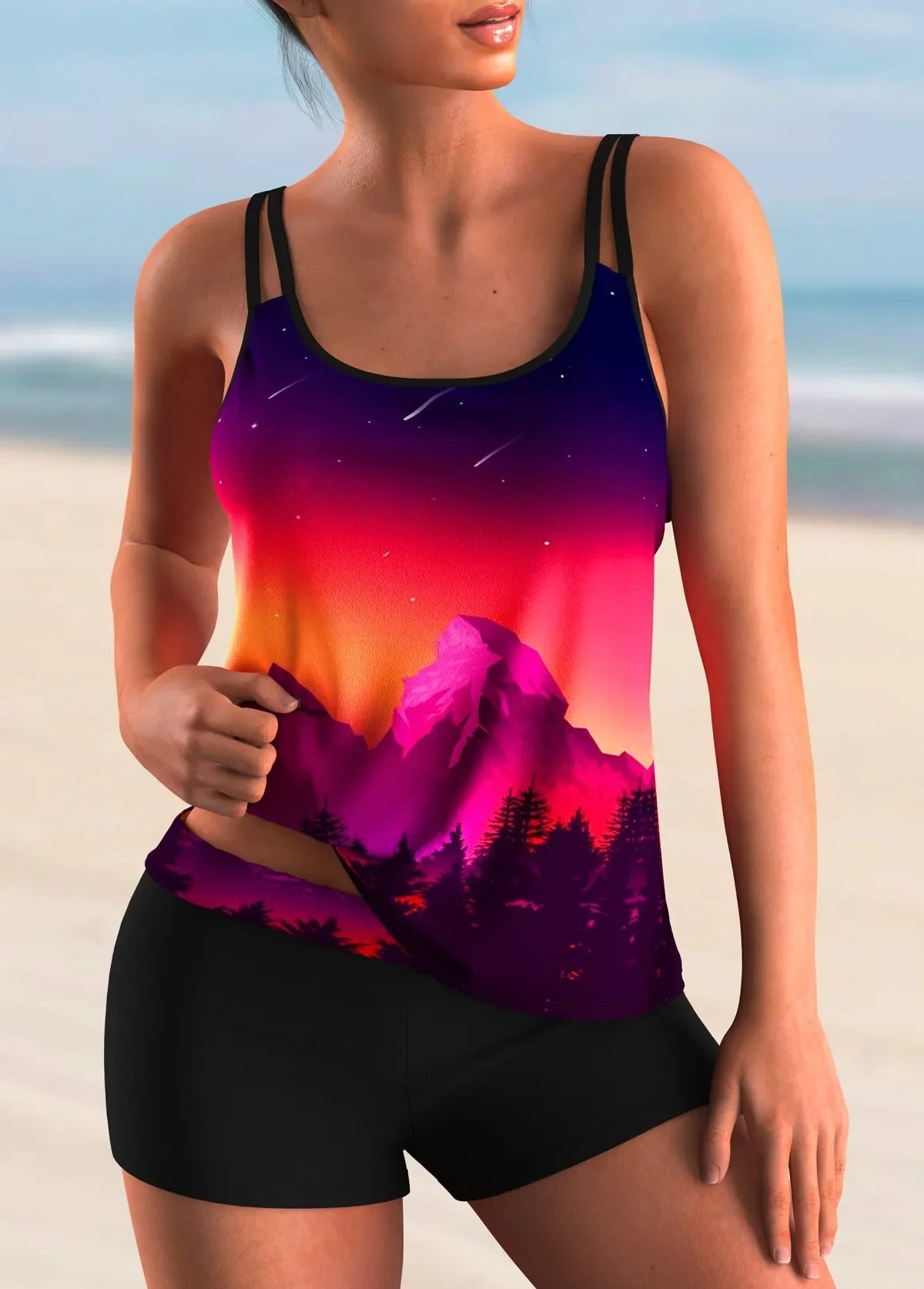 EP | Tankini Ombre fleuri