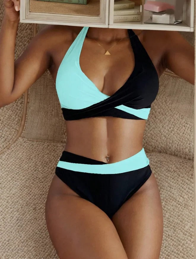 EP | Bikini sexy dos nu avec ceinture croisée