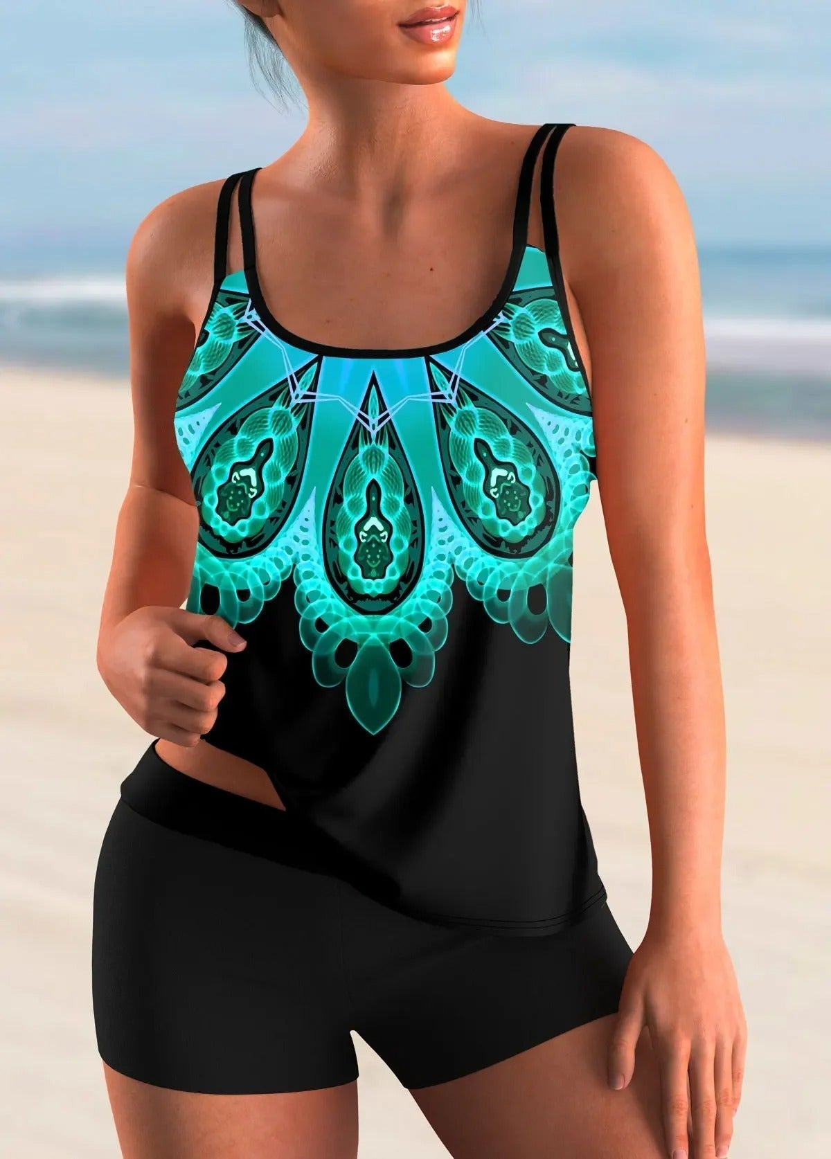 EP | Tankini Ombre fleuri