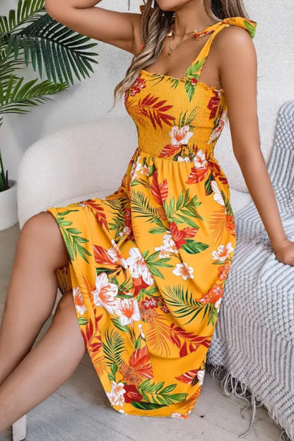 EP | Robe corset à fleurs pour femmes