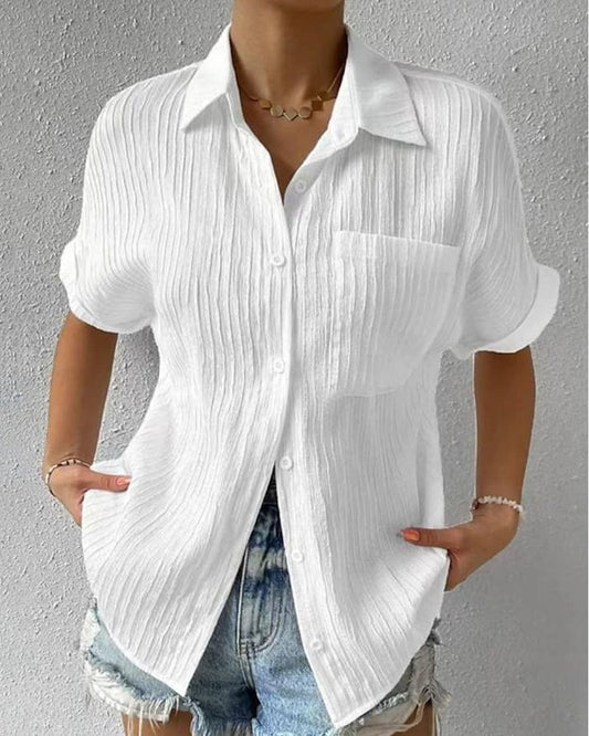 EP | Chemise unie confortable et élégante