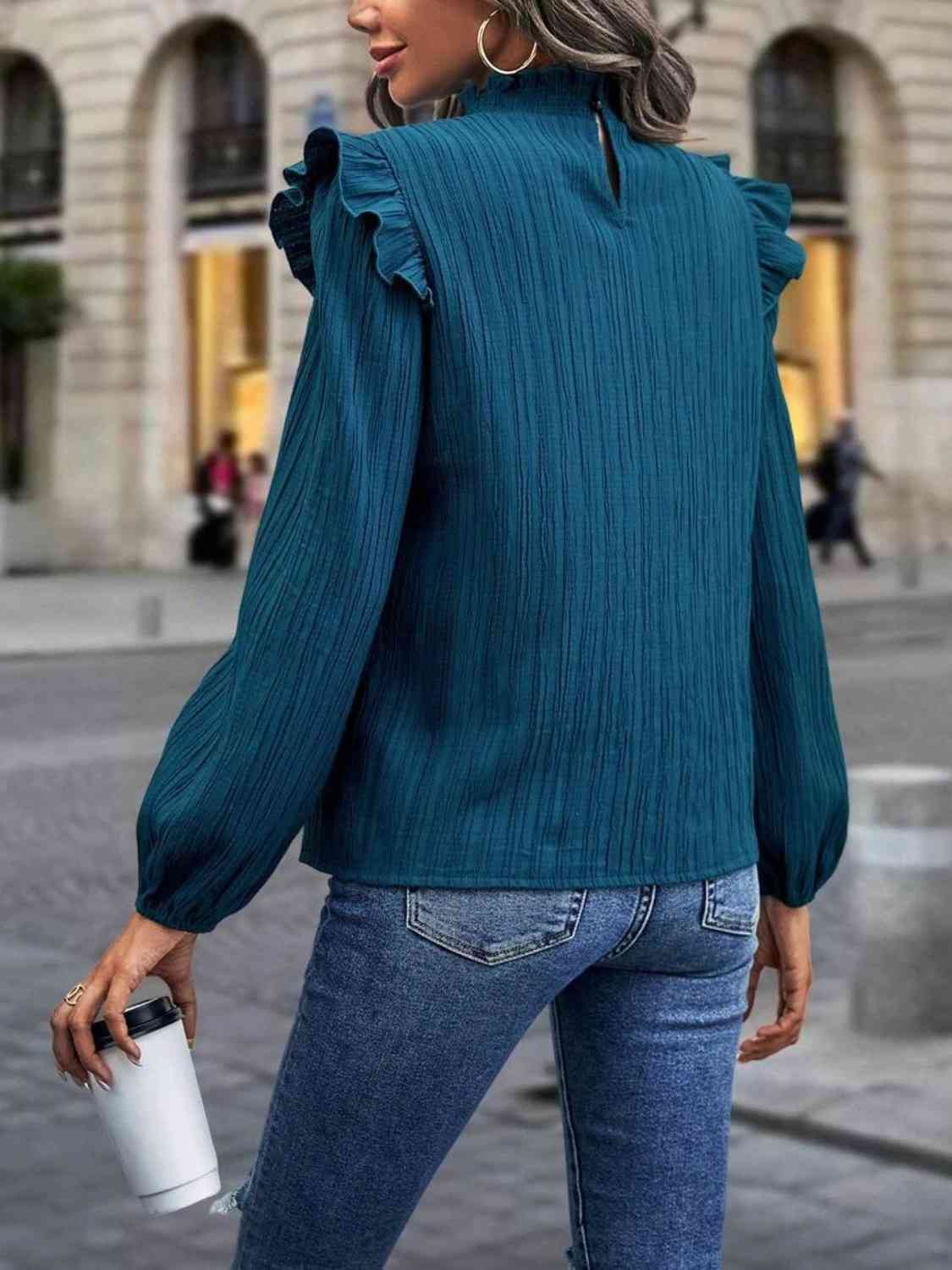 ND | Blouse d'hiver décontractée et à la mode