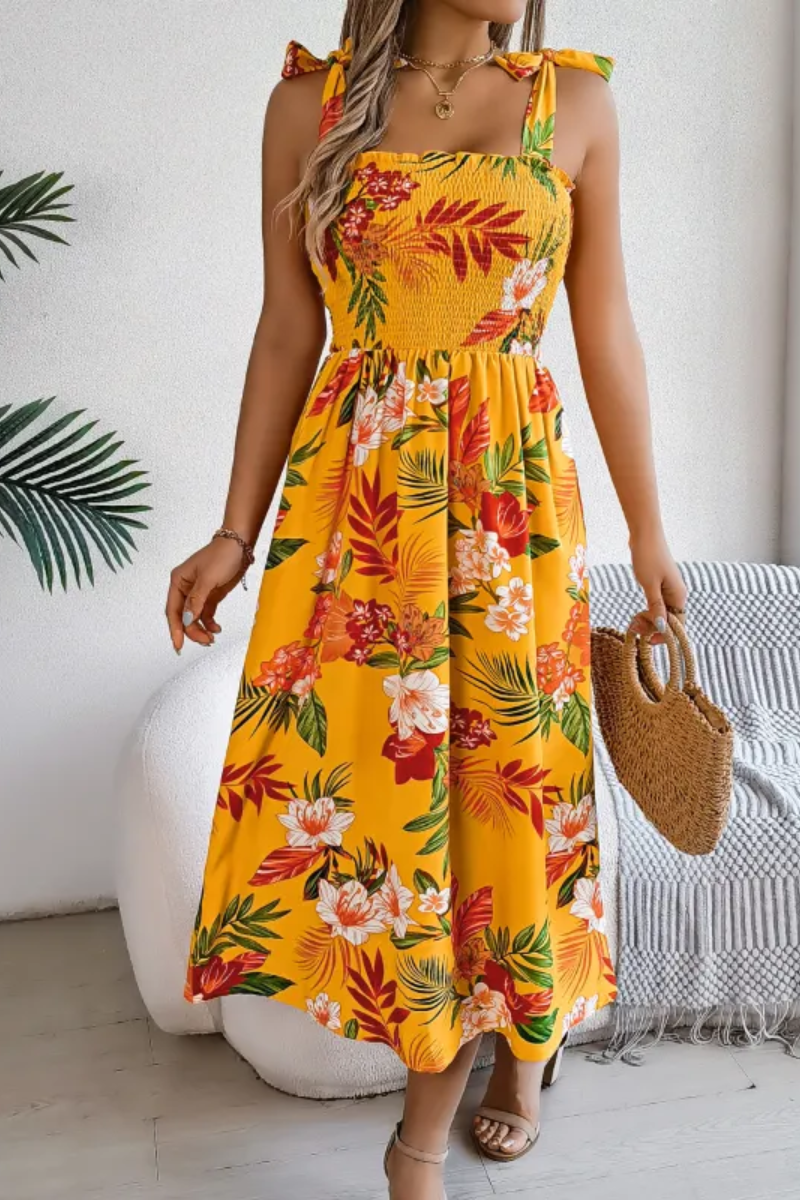 EP | Robe corset à fleurs pour femmes