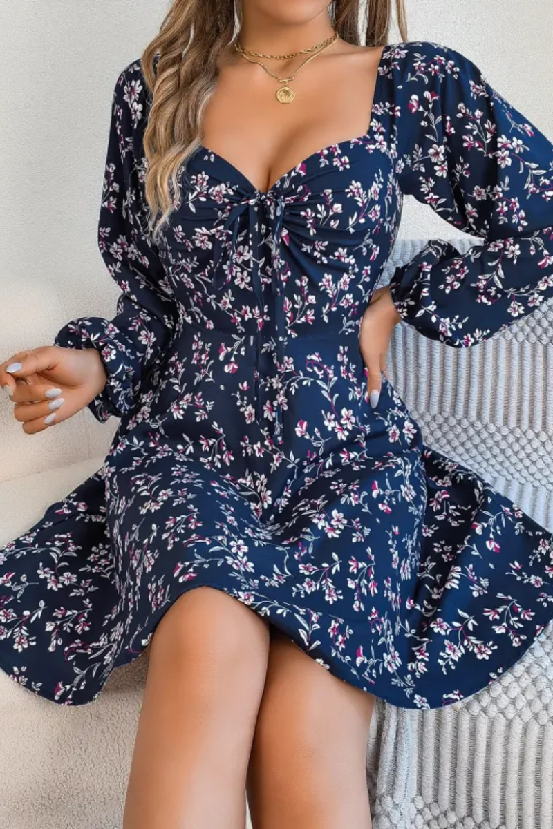 EP | Women's fleuri A-ligne robe
