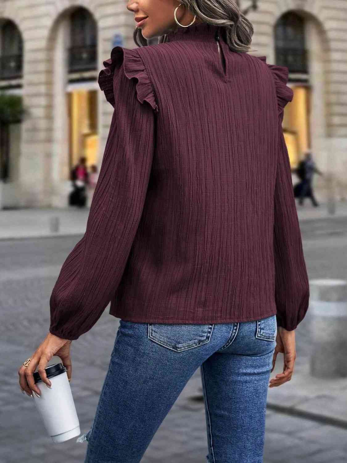 ND | Blouse d'hiver décontractée et à la mode