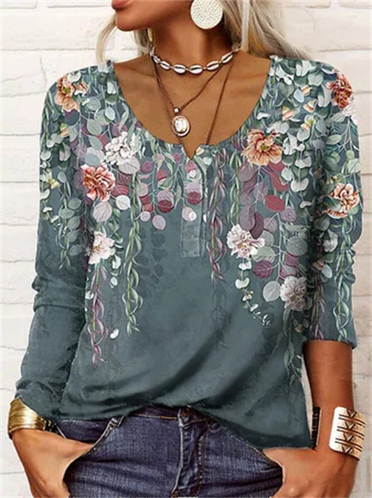 EP | T-shirt d'hiver décontracté et à la mode