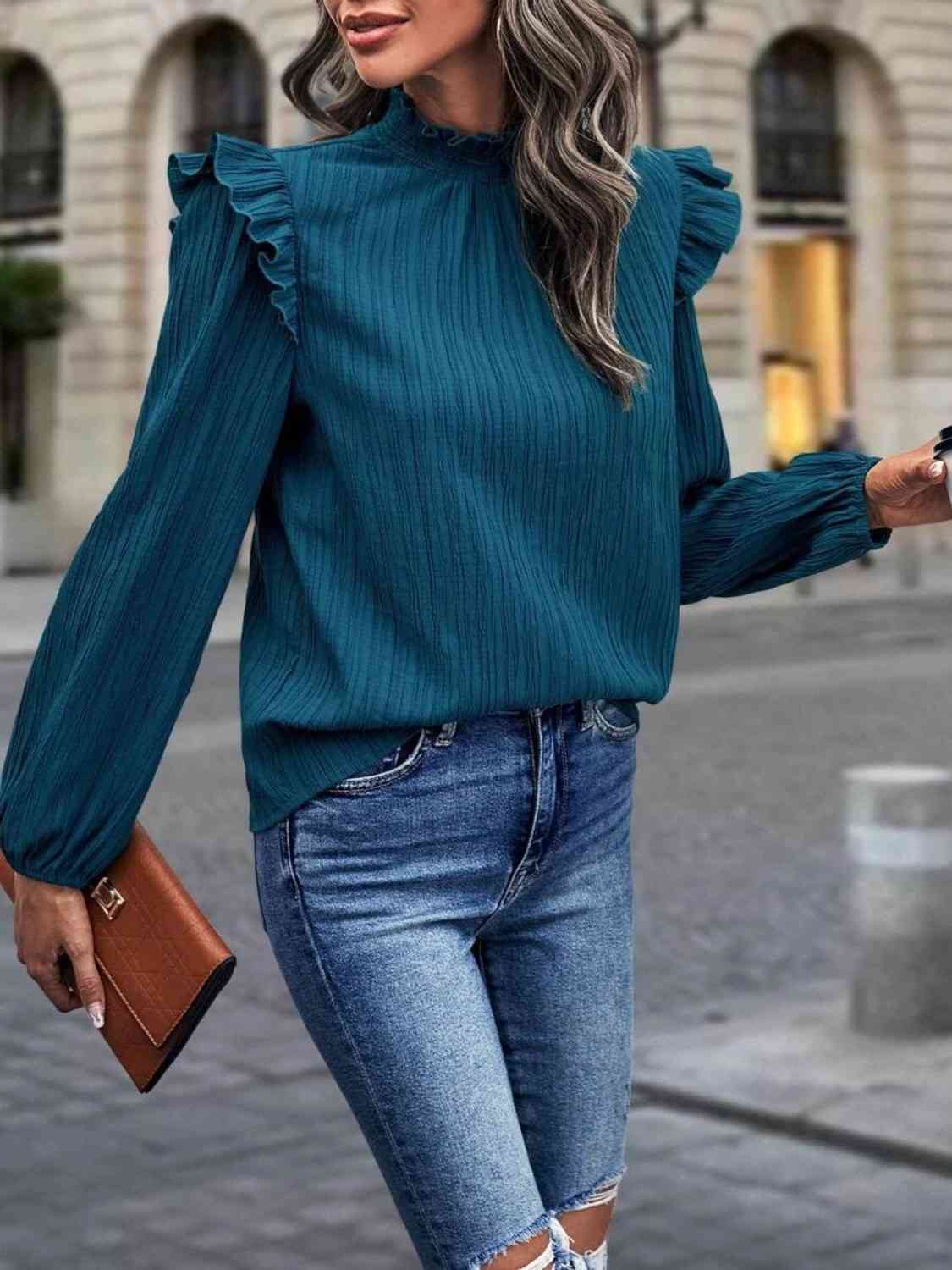 ND | Blouse d'hiver décontractée et à la mode