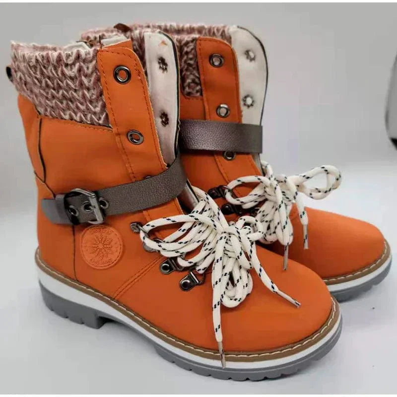 EP | Bottes zippées avec lanières et boucles en cuir pour la cheville