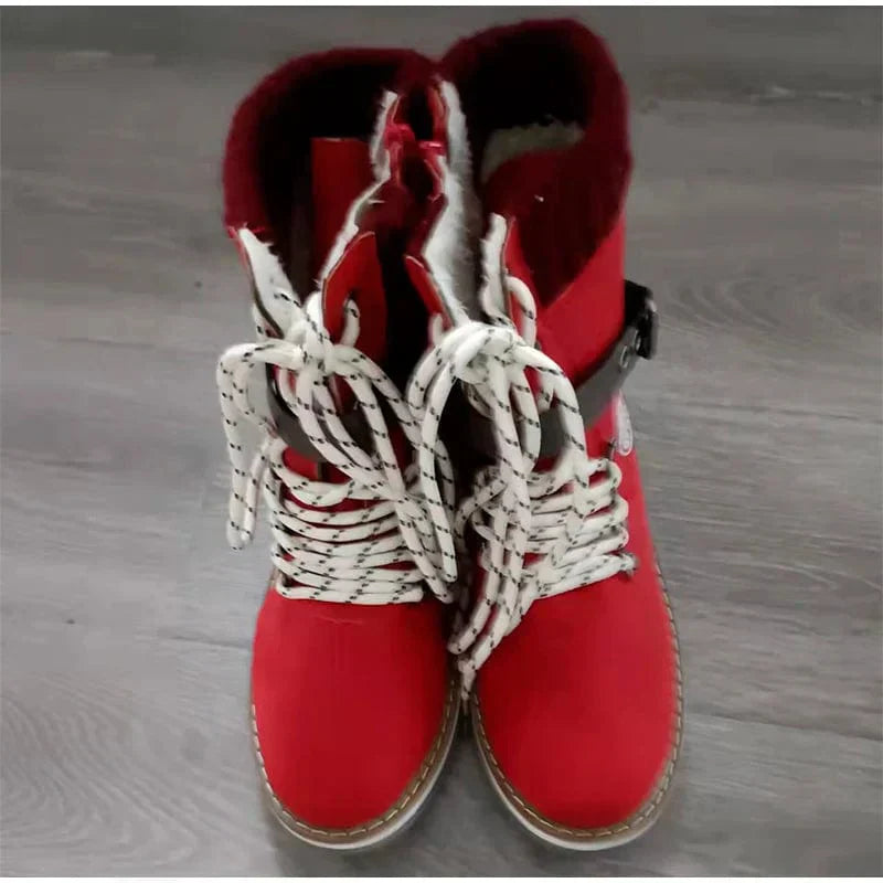 EP | Bottes zippées avec lanières et boucles en cuir pour la cheville