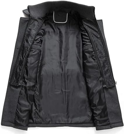 EP | manteau de laine à double col automne-hiver