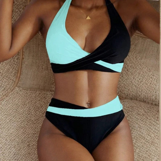 EP | Bikini sexy dos nu avec ceinture croisée